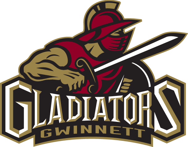 gwinnett gladiators 2003-pres primary logo iron on transfers for T-shirts